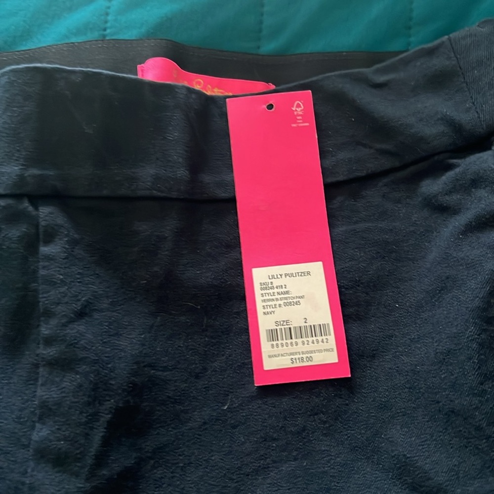Lilly Pulitzer NWOT Merrin Bi-Stretch Pant - Picture 3 of 3